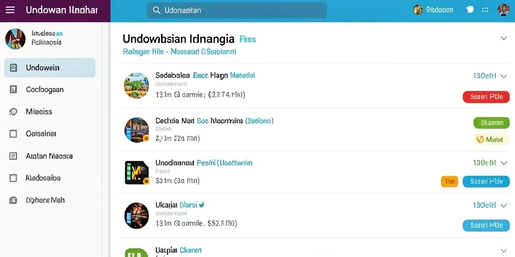 Screenshot memperlihatkan berbagai senjata yang tersedia.