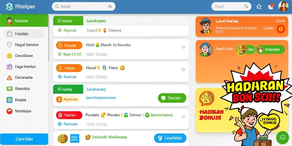 Sistem reward yang menarik untuk pemain yang berhasil.