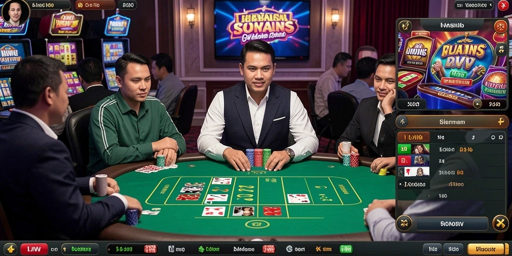 Tangkapan layar memperlihatkan fitur multiplayer yang seru.
