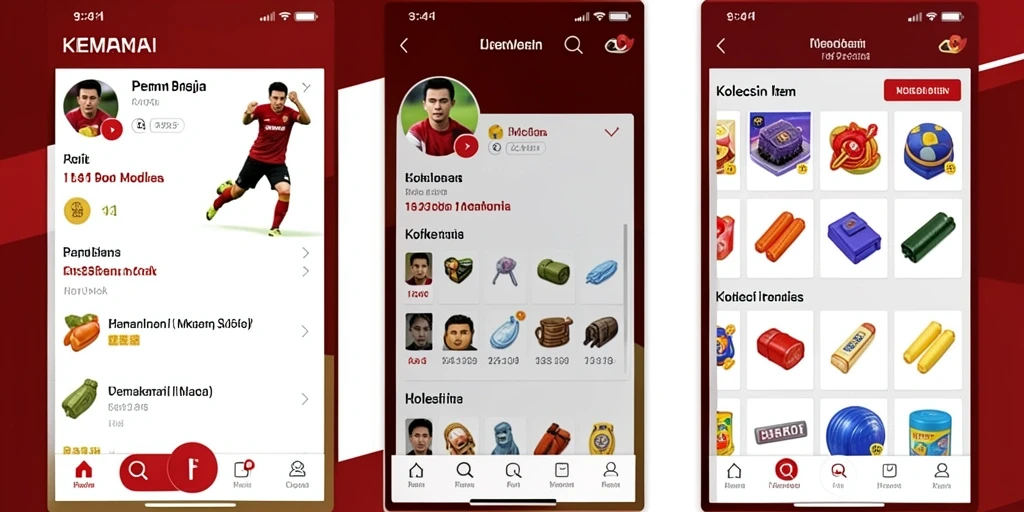 Fitur sosial yang memungkinkan interaksi antar pemain.