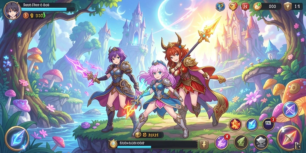 Screenshot menampilkan level baru yang menarik dan penuh tantangan.