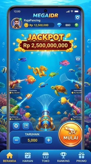 megaidr — menu pengaturan